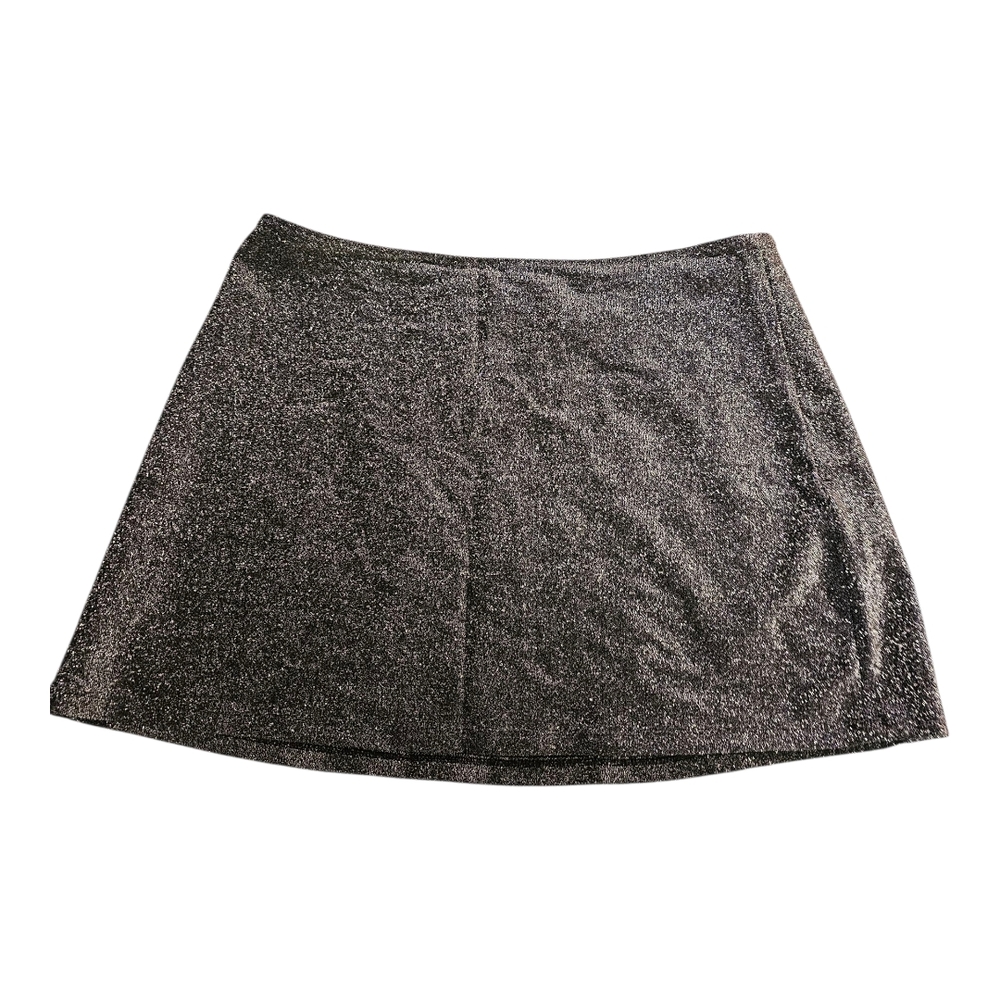 PINK Victoria's Secret Black A-Line Mini Skirt